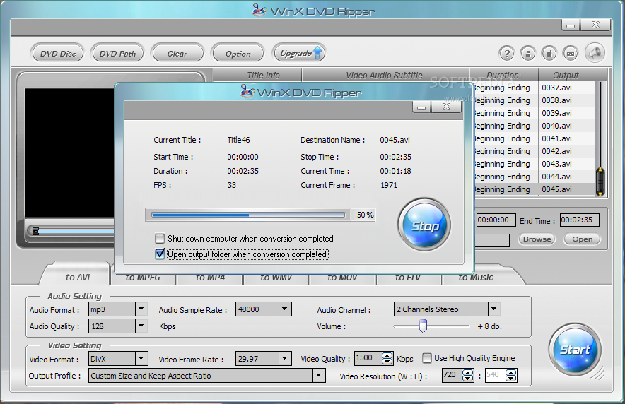 WinX DVD Ripper DVD